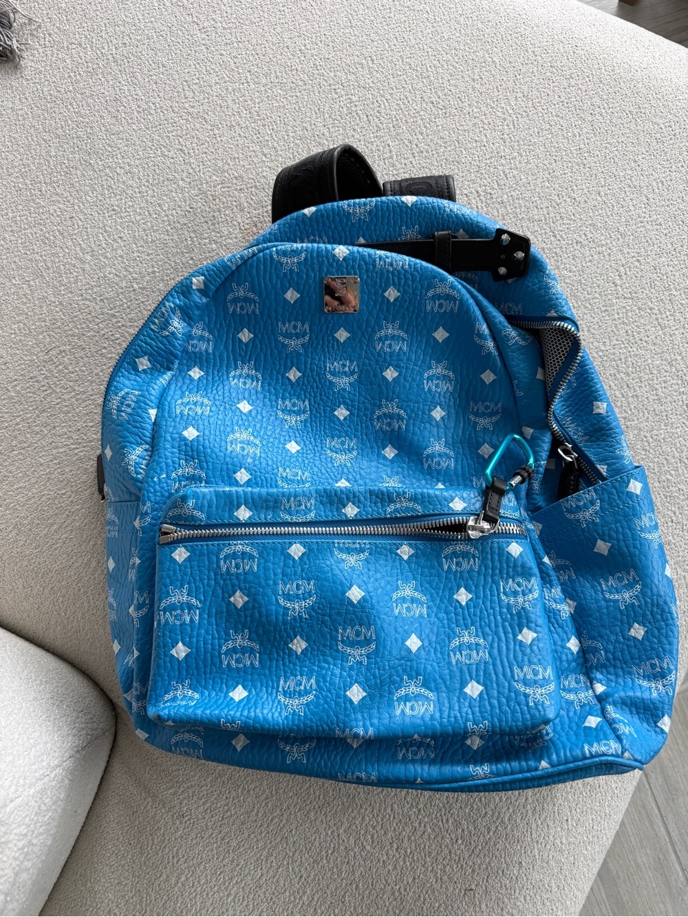 MCM Stark Backpack - Blue (Limited Edition Color)
